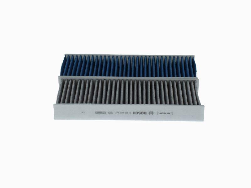 Bosch 0 986 628 647 Aktivkohleinnenraumfilter A8647