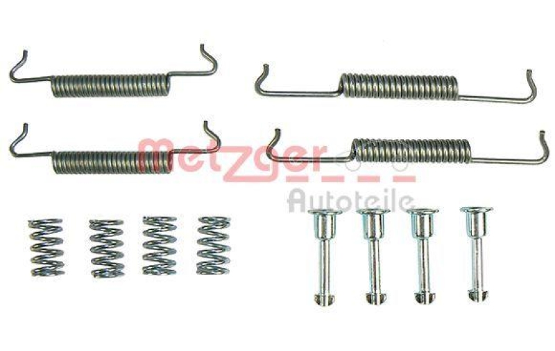 METZGER KR 665 Bremsbackensatz, Feststellbremse