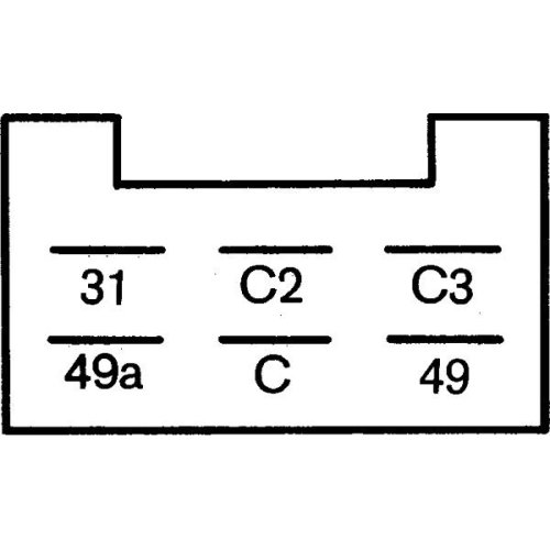 HELLA 4DN 008 768-131 Blinkgeber