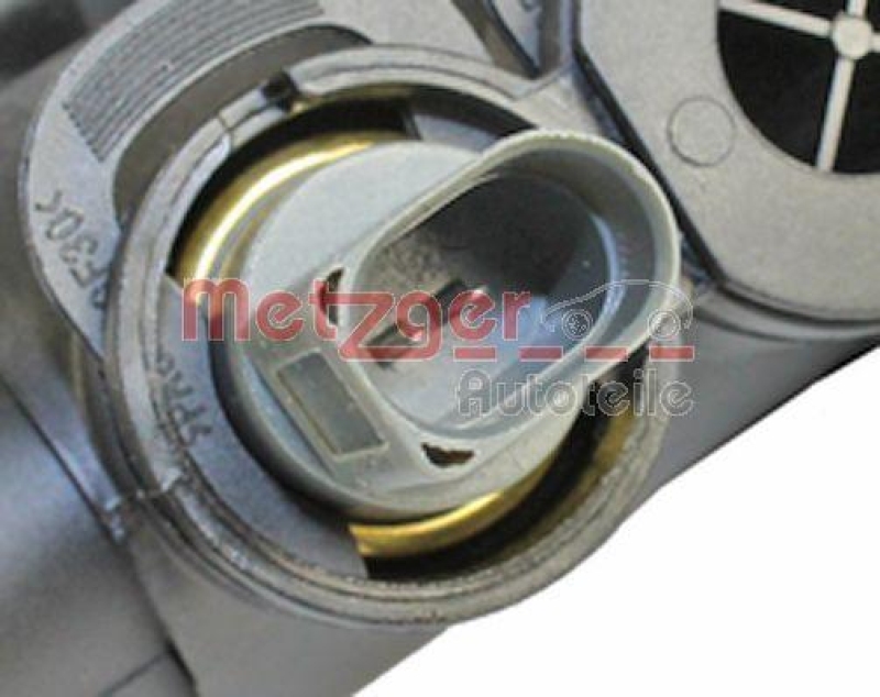 METZGER 4006025 Thermostat Kühlmittel, Mit Gehäuse für SEAT/SKODA/VW/ÖFFNUNGSTEMP. [°C]87