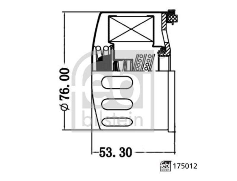 FEBI BILSTEIN 175012 Ölfilter für BMW