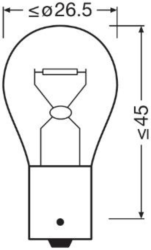 OSRAM 7511TSP Glühbirnen Blinkerlampe TRUCKSTAR® PRO (Next Gen) 21W