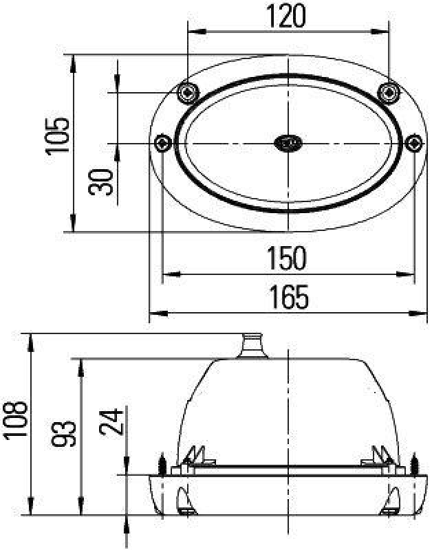 HELLA 1BA 996 261-021 Hauptscheinwerfer H7