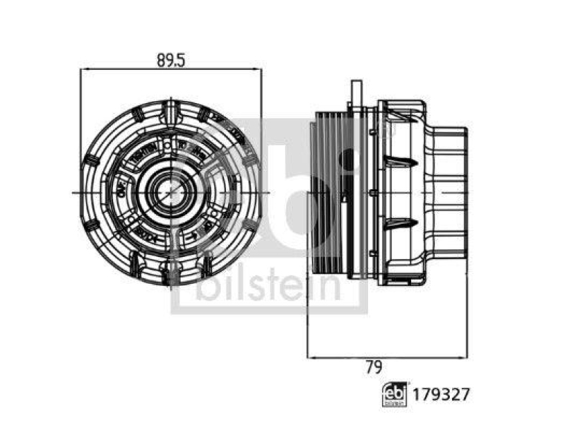 FEBI BILSTEIN 179327 Ölfilterdeckel mit Dichtring für TOYOTA