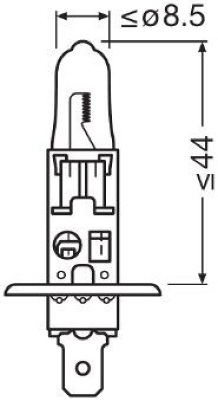 OSRAM 64155TSP-HCB Glühlampe Truckstar Pro H1 24V Duo Box