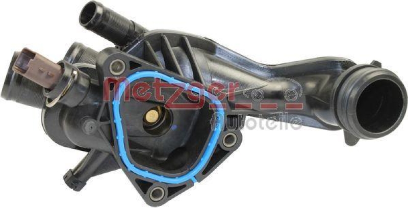 METZGER 4006277 Thermostat Kühlmittel, Mit Gehäuse für CITROEN/DS/PEUGEOT/ÖFFNUNGSTEMP.[°C]105