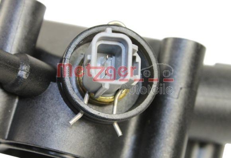 METZGER 4006299 Thermostat Kühlmittel, Mit Gehäuse für FORD/ÖFFNUNGSTEMP.[°C]82,FLANSCH90°+180°