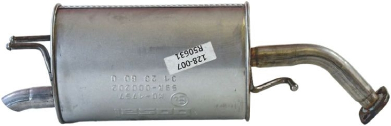 BOSAL 128-007 Endschalldämpfer