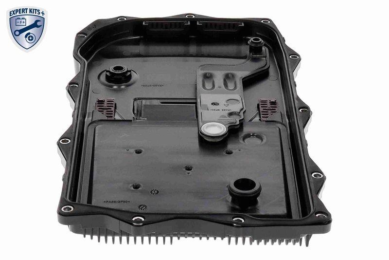 VAICO V20-3477 Ölwanne, Automatikgetriebe 8-Gang (8P70H, Hybrid) mit Filter, Dicht für BMW