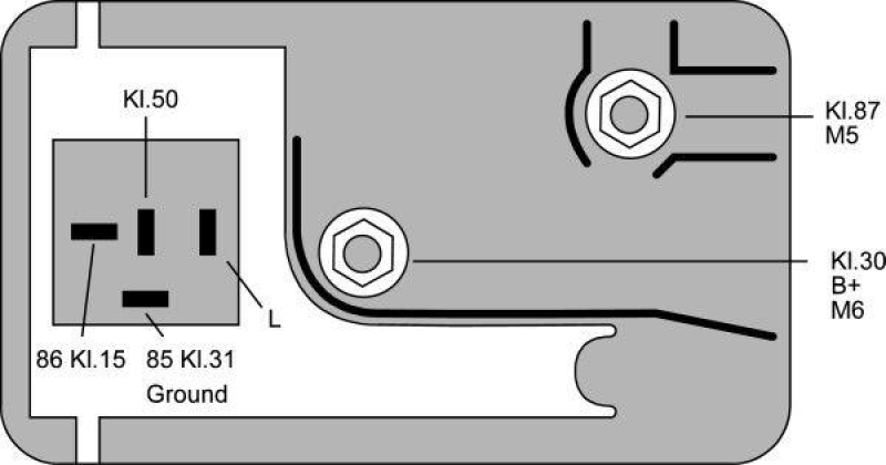 HELLA 4RV 008 188-081 Steuergerät, Glühzeit für P.S.A/RENAULT