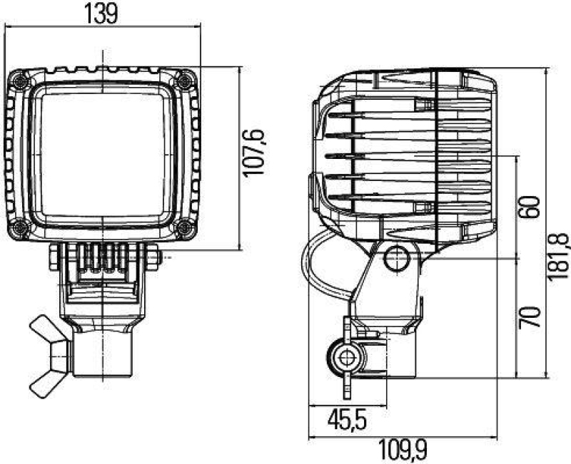 HELLA 1GA 996 192-181 AScheinwerfer Power Beam 3000 LED