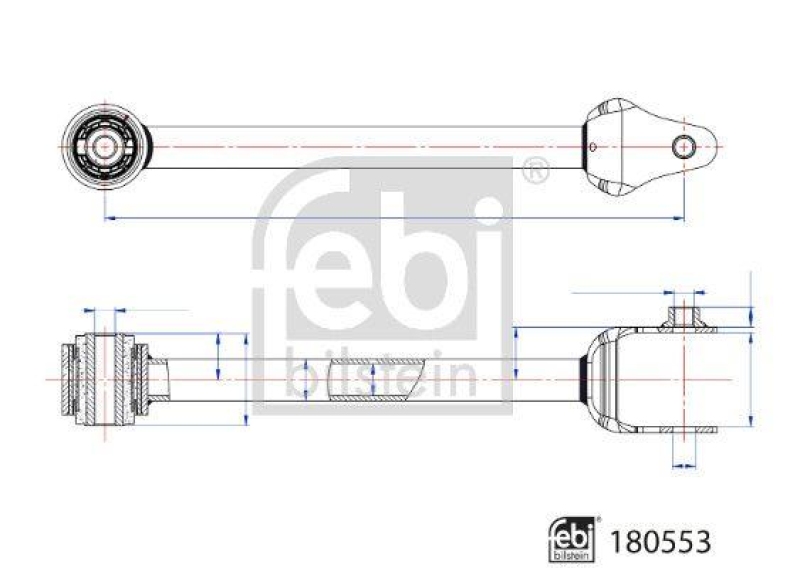 FEBI BILSTEIN 180553 Querlenker mit Lager für MAZDA