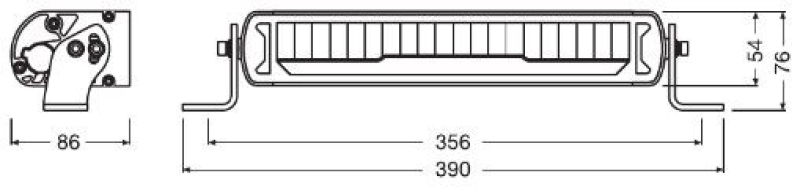 OSRAM LEDDL110-CB Glühlampe LEDriving LEDBar 10