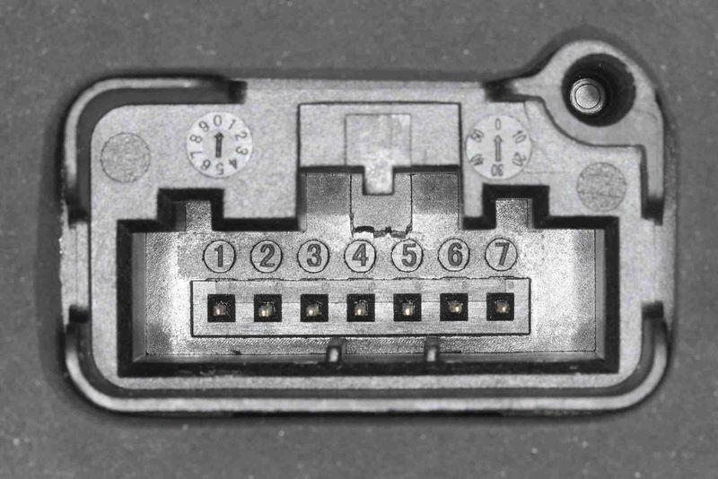 VEMO V10-85-2263 Türschloss hinten rechts für VW