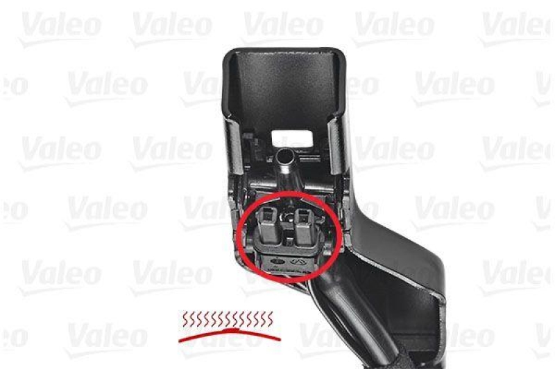 VALEO 572308 Silencio Original Aquablade (x2) VA308