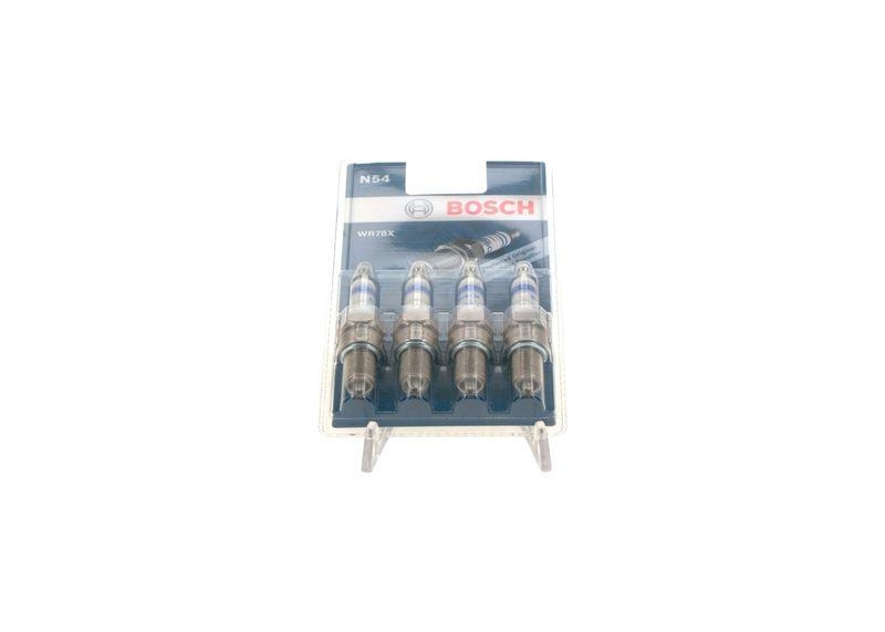 4x BOSCH 0 242 232 804 Zündkerze WR78X