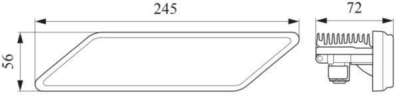 HELLA 1GE 996 198-351 AScheinwerfer Base Style LED