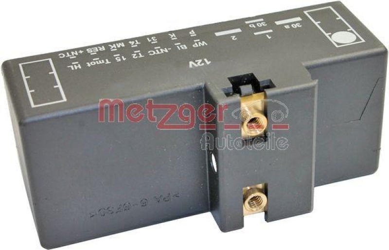 METZGER 0917284 Steuergerät Elektrolüfter Motorkühlung für AUDI/SEAT/SKODA/VW