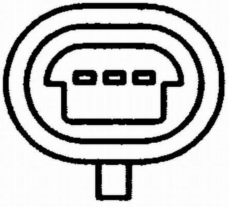 HELLA 6PX 008 476-461 Sensor, Drosselklappenstellung für RENAULT/LANCIA/VOLVO/...