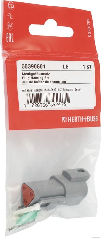 HERTH+BUSS ELPARTS 50390601 Steckgehäusesatz