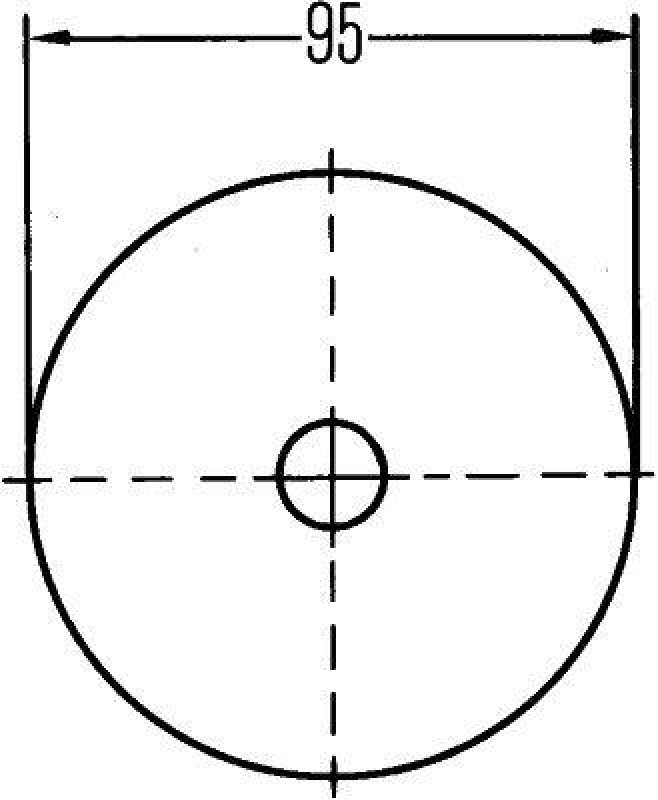 HELLA 8RA 002 016-121 Rückstrahler