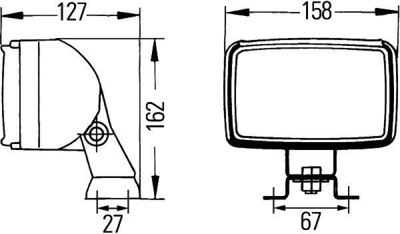 HELLA 1GA006991-041 Arbeitsscheinwerfer