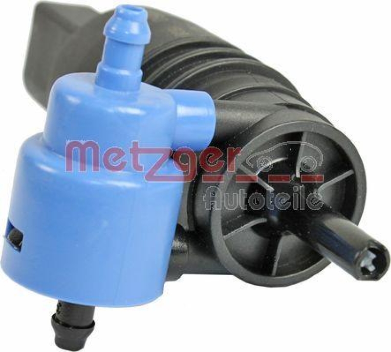 METZGER 2220060 Waschwasserpumpe, Scheibenreinigung für CITROEN/PEUGEOT/MITSUBISHI vorne