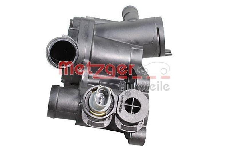 METZGER 4006450 Thermostat Kühlmittel, Mit Gehäuse für SEAT/SKODA/VW