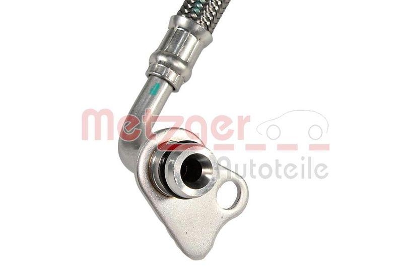 METZGER 2361126 Ölleitung, Lader für BMW