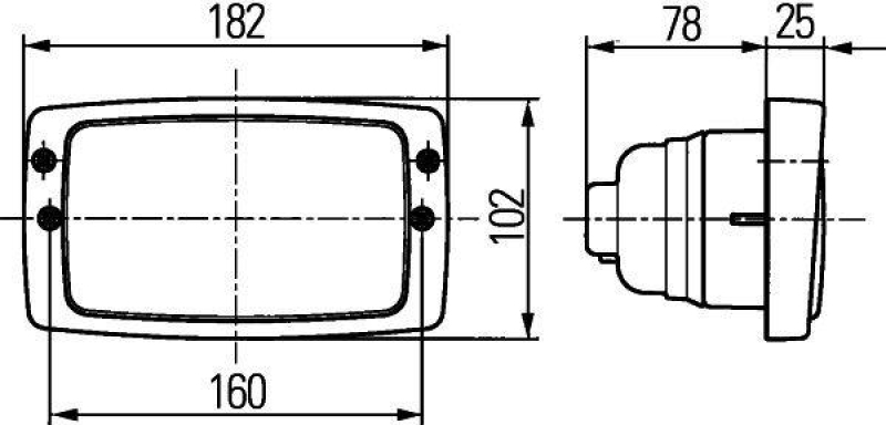 HELLA 1GB 006 213-101 Arbeitsscheinwerfer H3