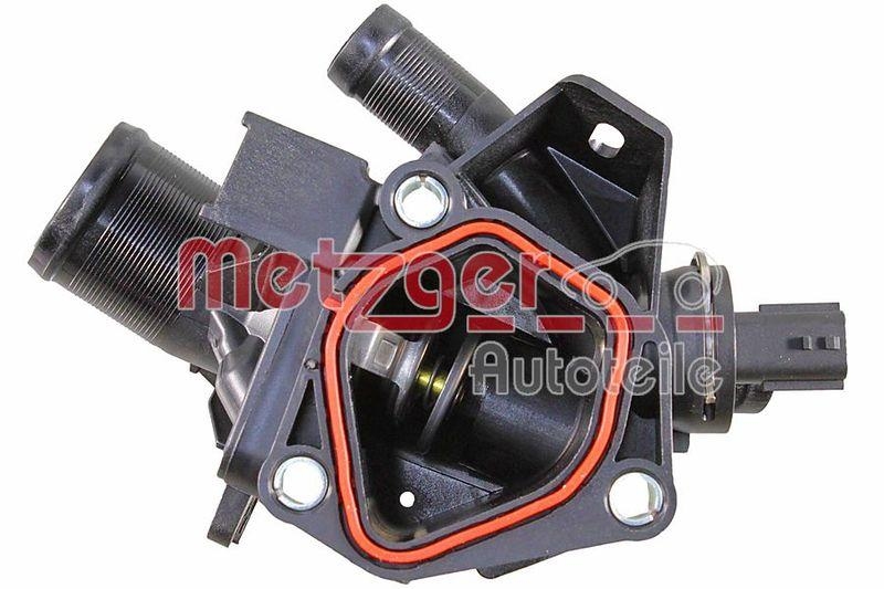 METZGER 4006481 Thermostat Kühlmittel, Mit Gehäuse für NISSAN/OPEL/RENAULT/ÖFFNUNGSTEMP.[°C]83