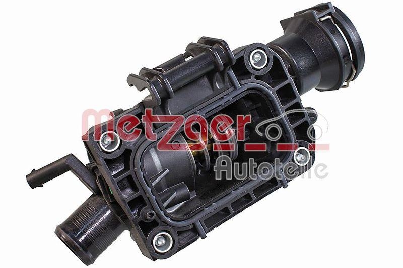 METZGER 4006486 Thermostat Kühlmittel, Mit Gehäuse für CITROEN/DS/OPEL/PEUGEOT/TOYOTA/VAUXHALL