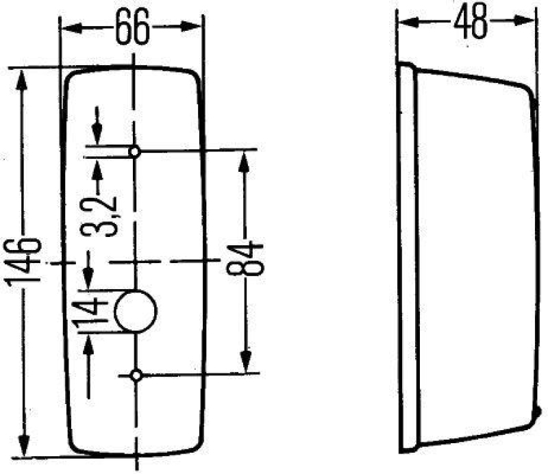 HELLA 2BA001277-021 Blinkleuchte gelb