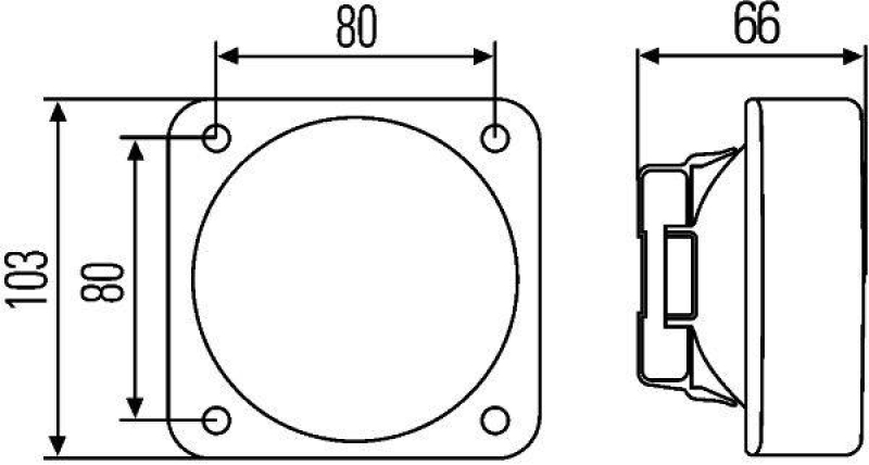 HELLA 1GA 996 020-001 Arbeitsscheinwerfer