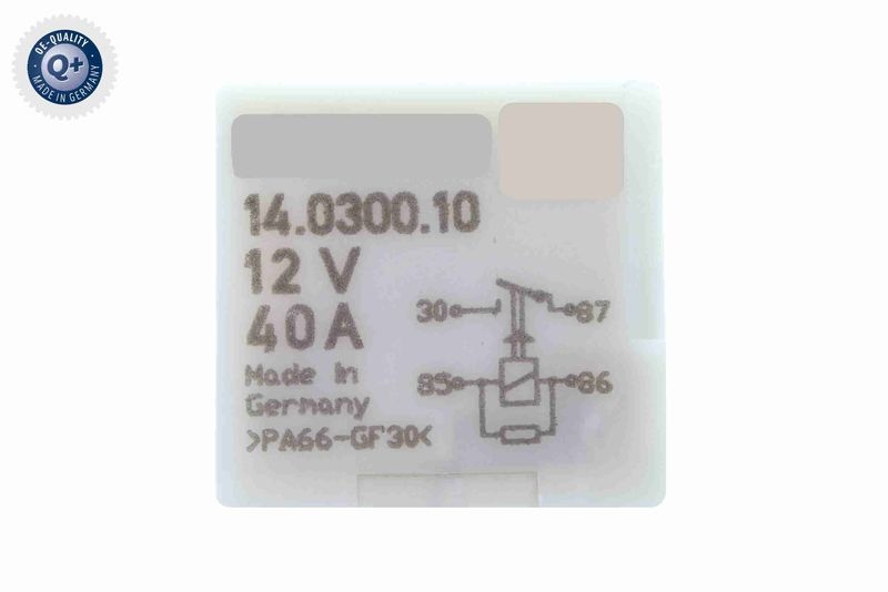 VEMO V15-71-0004 Relais, Glühanlage 12V, 4 Pins, 40A, Relaisnummer 103 Nenns für VW