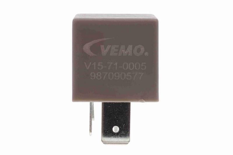 VEMO V15-71-0005 Relais, Kraftstoffpumpe 12V, 5 Pins, 40A, Relaisnummer 167 für VW