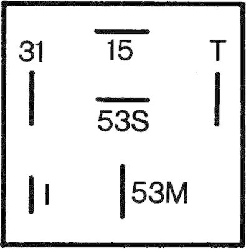 HELLA 5WG 003 620-091 Relais, Wisch-Intervall 12V, 6-polig