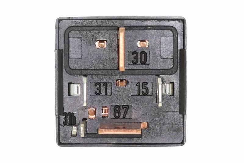 VEMO V15-71-0014 Relais, Kraftstoffpumpe 12V, 5 Pins, 30A, Relaisnummer 65 für VW