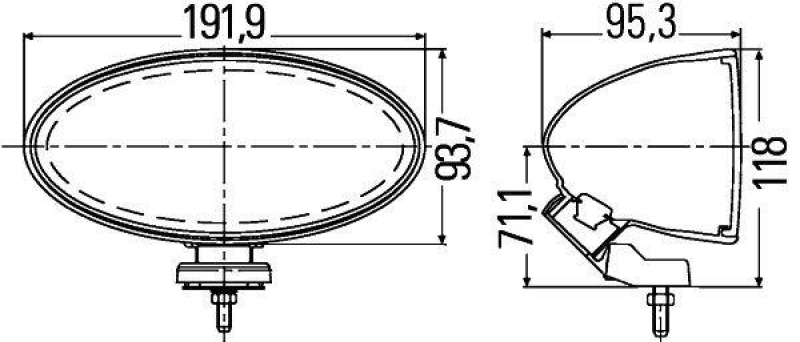 HELLA 1NB 007 892-041 Nebelscheinwerfer H3