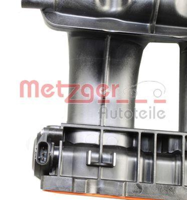 METZGER 2100079 Saugrohrmodul für AUDI/SEAT MIT STELLELEMENT