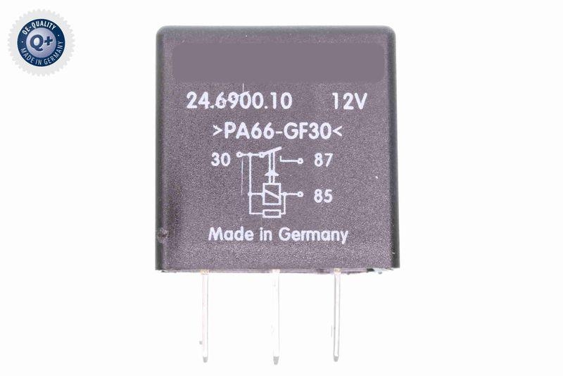 VEMO V15-71-0019 Relais, Kraftstoffpumpe 12V, 4 Pins, Kraftstoffpumpe, 15A, Relai für VW