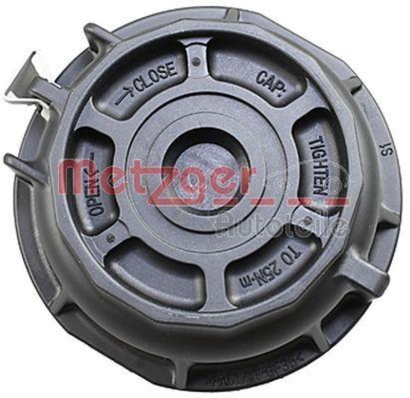 METZGER 2370074 Deckel, Ölfiltergehäuse für SUBARU/TOYOTA