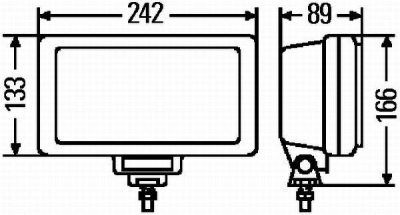 HELLA 1NE 006 300-051 Nebelscheinwerfer H3