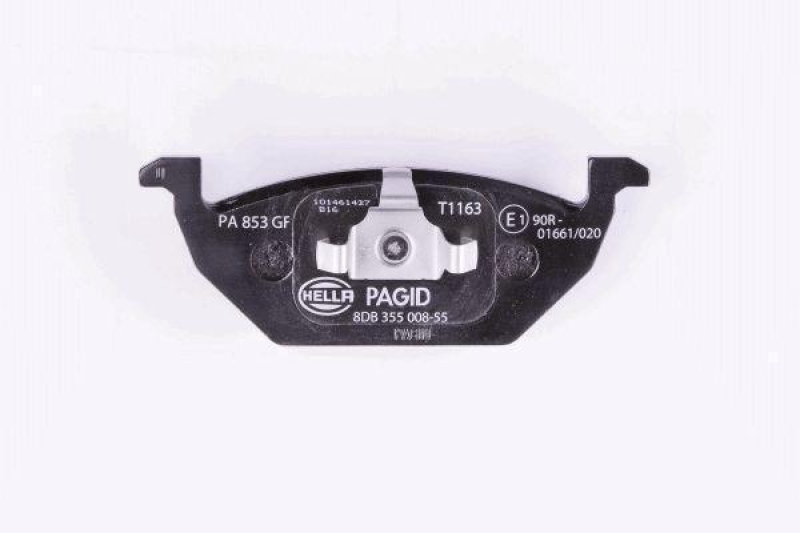 HELLA 8DB 355 008-551 Bremsbelagsatz, Scheibenbremsbelag für VW/SKODA/AUDI/SEAT