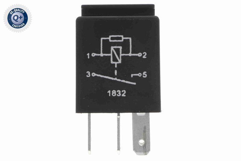 VEMO V15-71-1021 Multifunktionsrelais 12V, 4 Pins, 30A, Relaisnummer 449 12 V für VW