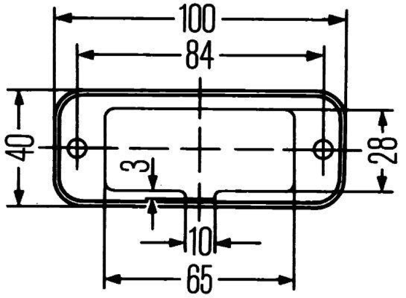 HELLA 2PF 009 514-011 Positionsleuchte LED