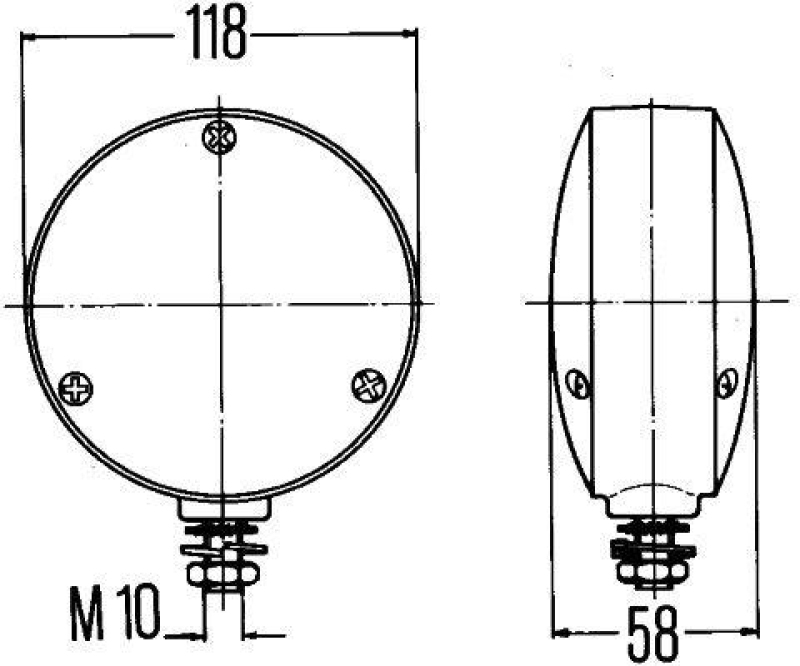 HELLA 2BA 003 022-021 Blinkleuchte