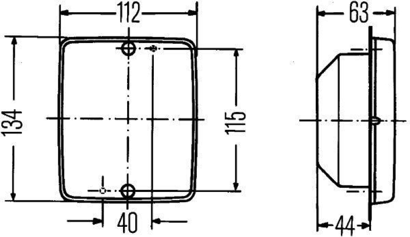 HELLA 2BA 003 236-541 Blinkleuchte