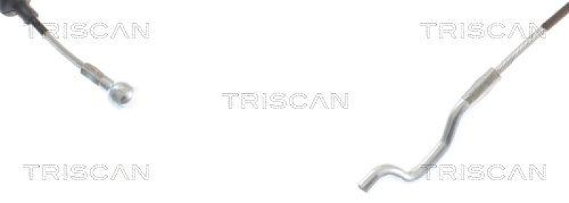 TRISCAN 8140 291182 Handbremsseil für Vag