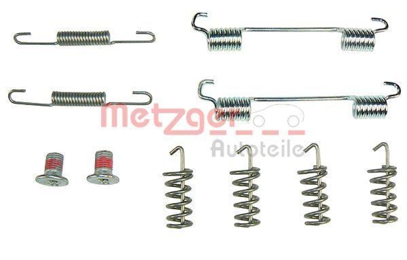 METZGER KR 214 Bremsbackensatz, Feststellbremse